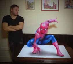 Desenhando 3D - Homem-Aranha de Nikola Culjic